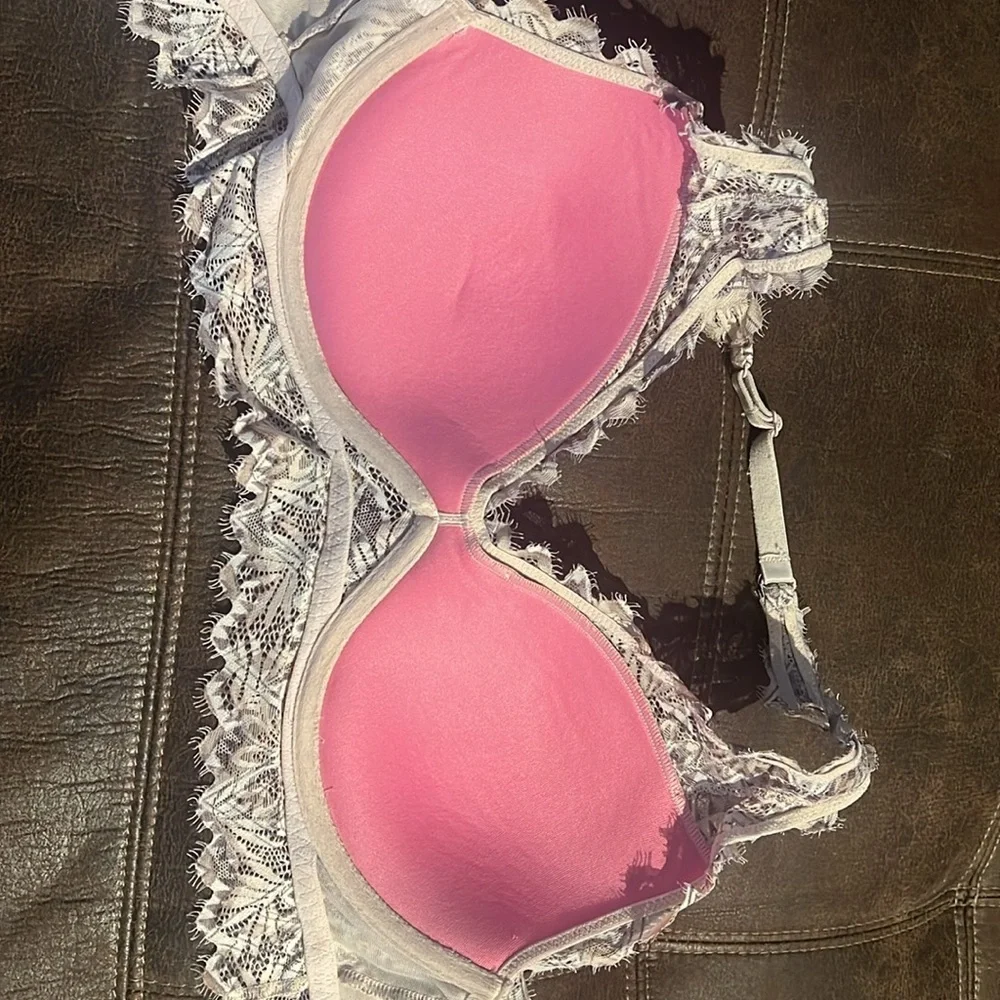 Victoria secret pink Boho Lace Halter Bralette - Picture 6 of 12